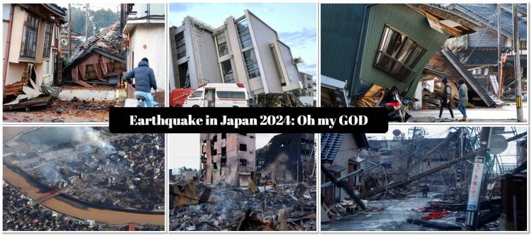 Earthquake in Japan 2024: oh my GOD