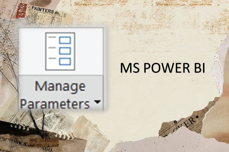 Home Tab in Query Editor: "Manage Parameters" option in home tab of query editor in Power BI: Lesson-7 P-16