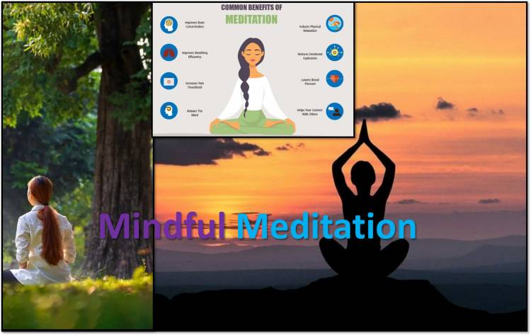 Mindful Meditation: Types: Benefits:  Practice: Challenges and Solutions