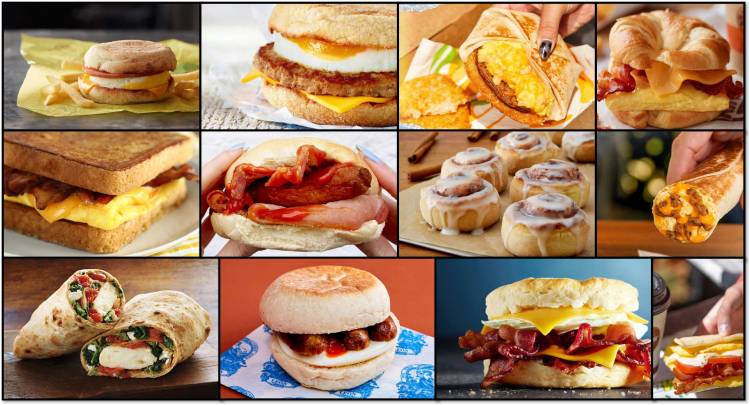 The most delicious fast-food breakfasts ever.