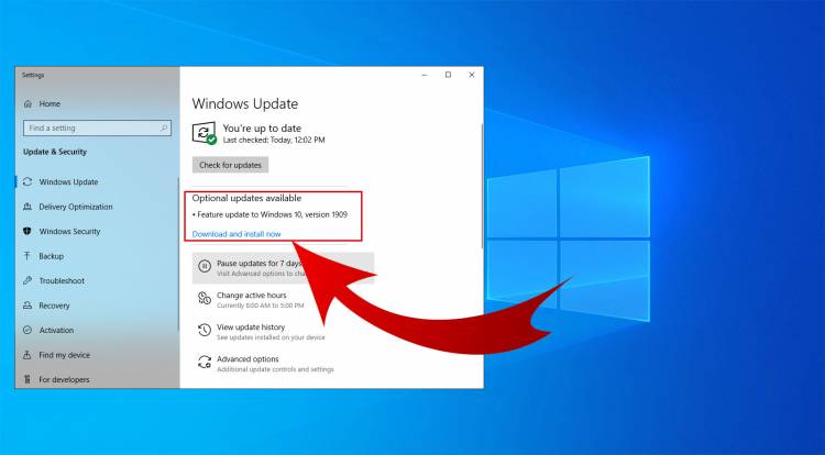 Windows 10 update assistant (associate)