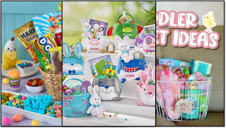 Easter Baskets for kids and egg