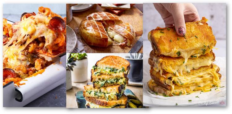 5 delicious cheese dishes full of flavor.