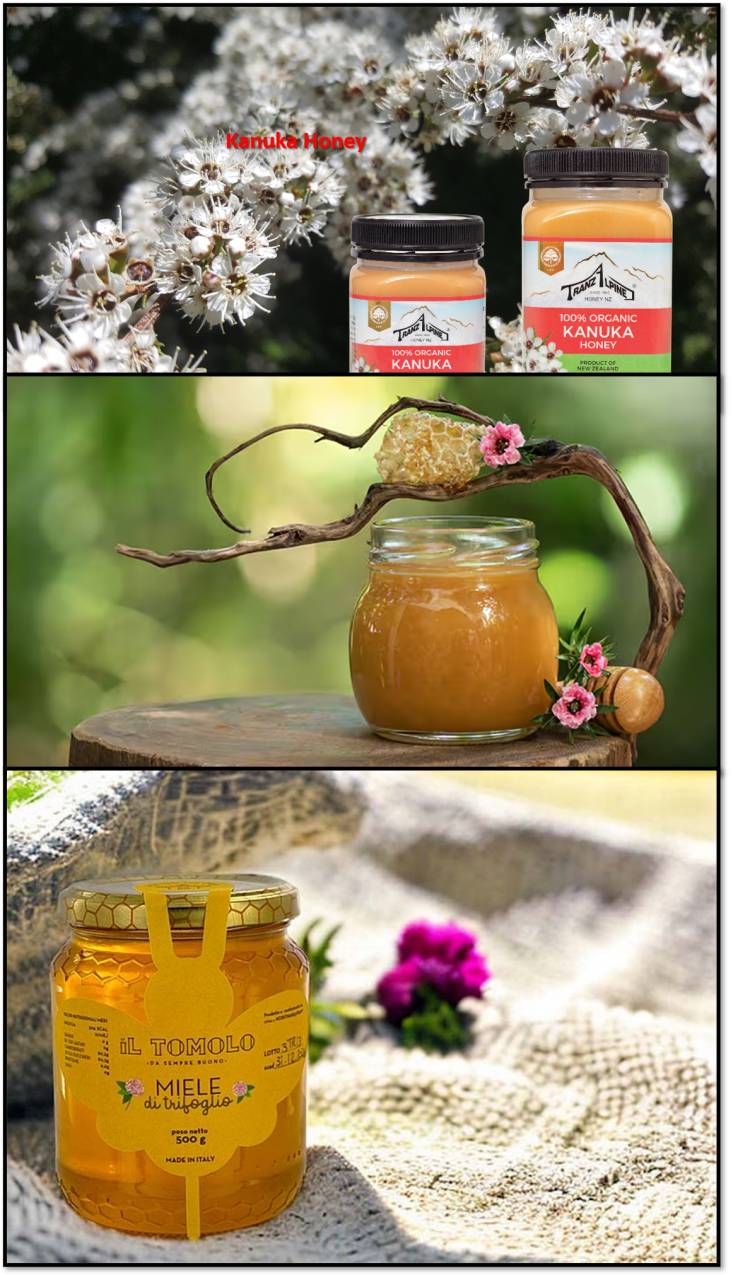 Kanuka Honey and Comparison with Manuka & Clover Honey