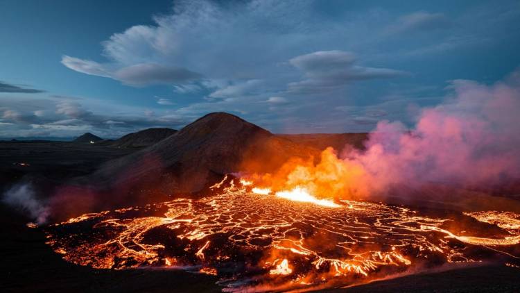 Iceland Volcano Eruption