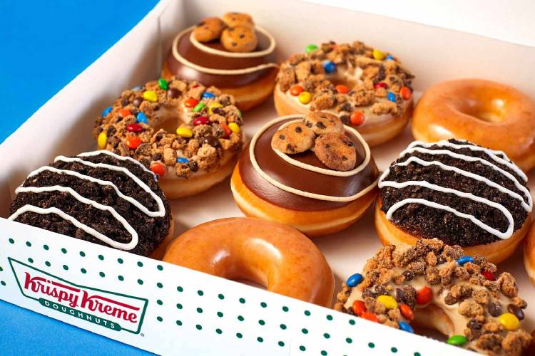 Free Krispy Kreme Near Me: How to get a dozen donuts on Monday in honor of World Sympathy Day.