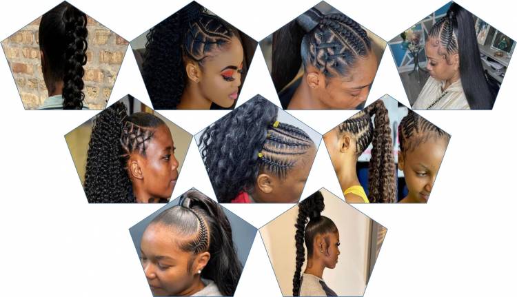 Top 15 High braided ponytail designs.