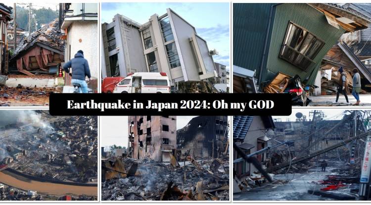 Earthquake in Japan 2024: oh my GOD