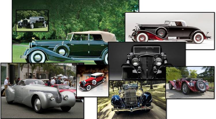 20 indulgence (luxury) cars from the 1930s