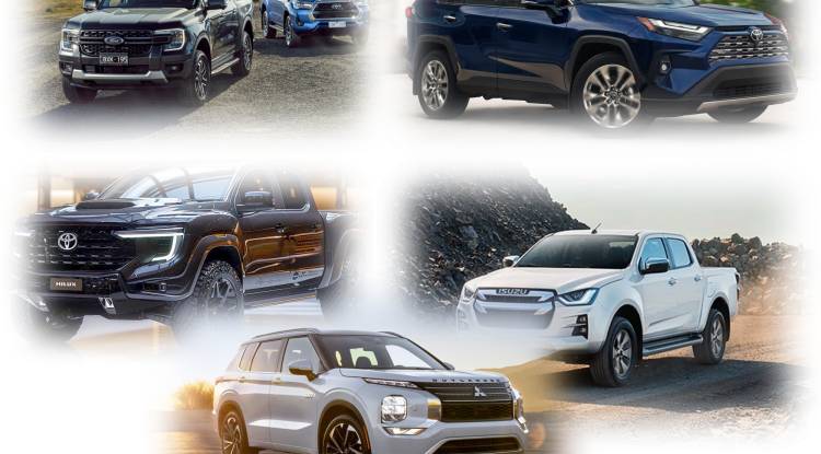 The top five best-selling vehicles in Australia's car market (2024)