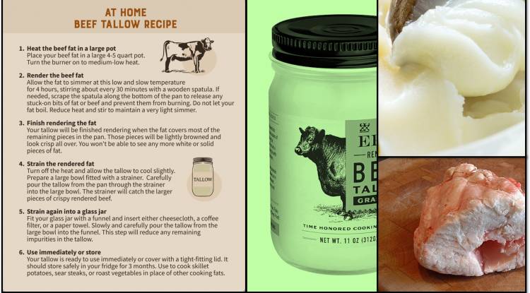 The Health Benefits of Beef Tallow