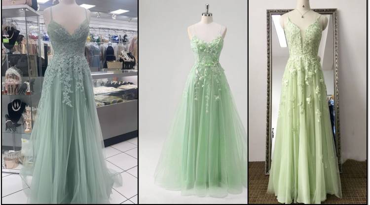 Sage Green Prom Dresses