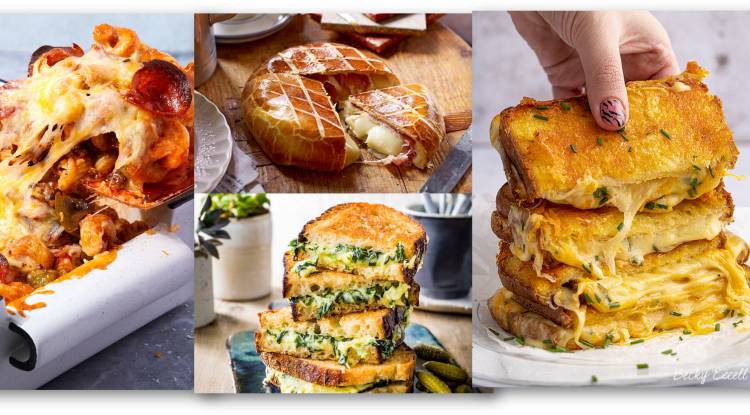5 delicious cheese dishes full of flavor.
