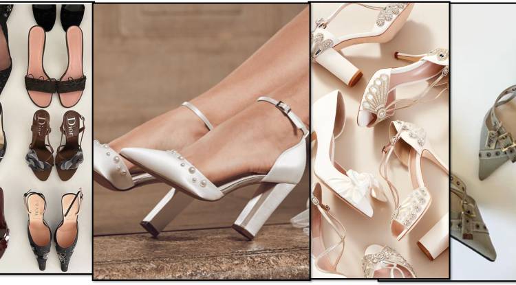Vintage Designer Heels for women: also, Wedding Style Heels