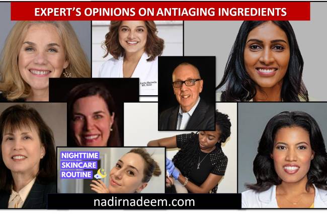 Expert’s Opinions On Anti-Aging Ingredients