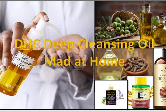 DHC Deep Cleansing Oil: Mad at home: