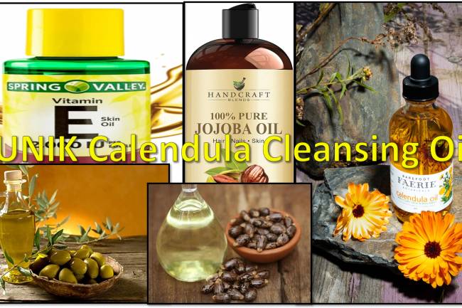 iUNIK Calendula Cleansing Oil: Recipe: Home Made