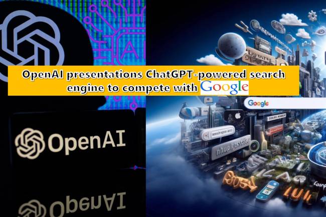 OpenAI presentations ChatGPT-powered search engine to compete with Google