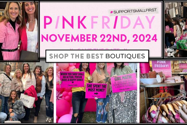 Pink Friday is a shopping event created in 2020: