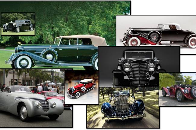 20 indulgence (luxury) cars from the 1930s