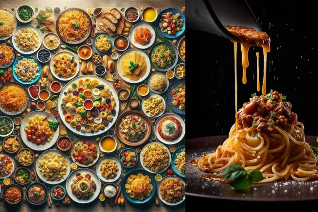 List of Pasta Dishes from Around the World.