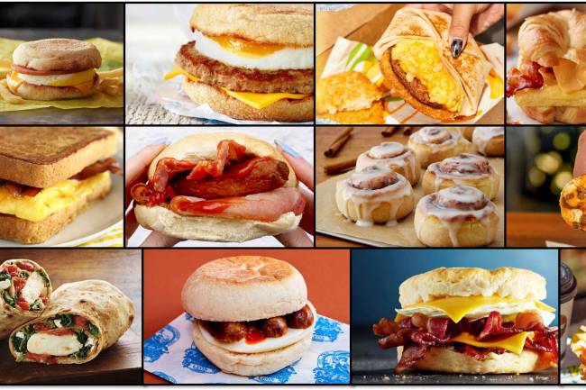 The most delicious fast-food breakfasts ever.