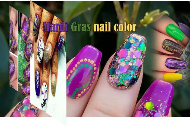 Mardi Gras Nails Design and tradition 