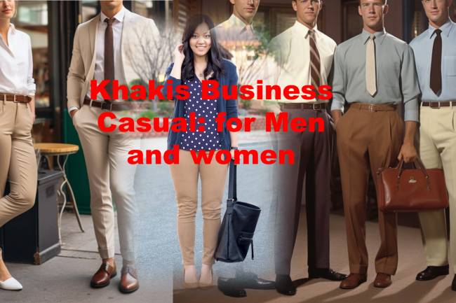 Khakis Business Casual: for Men and women